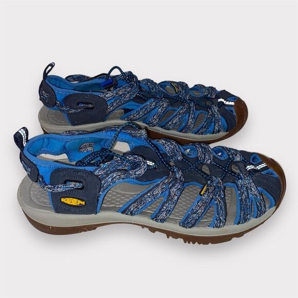 Keen Women's Whisper Waterproof Hiking Sandals Blue Size 9.5 - Picture 5 of 10
